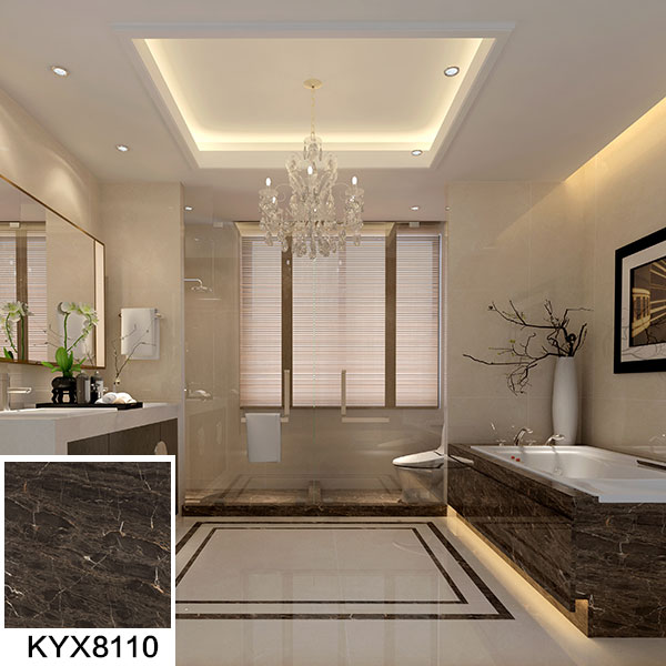 今年会jnh大理石瓷砖：金线深灰 KYX8110瓷砖