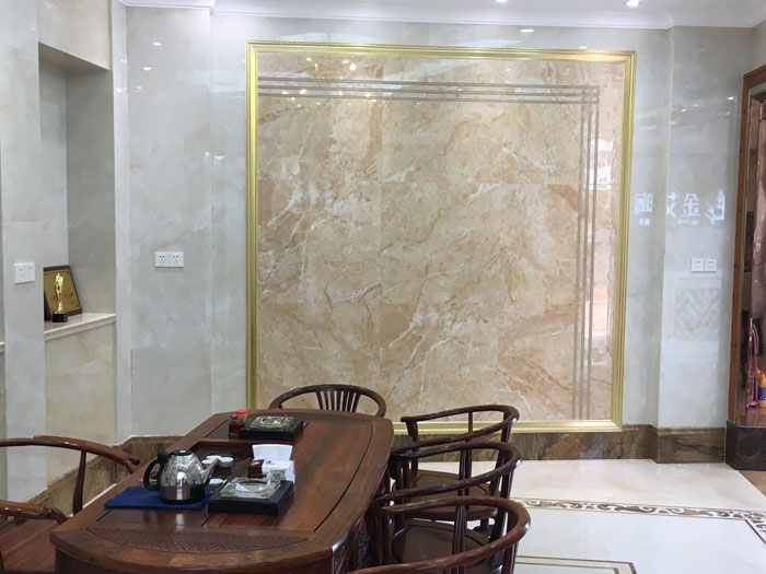 【专卖店推荐】陶瓷一线品牌今年会jnh瓷砖潮南店实景鉴赏