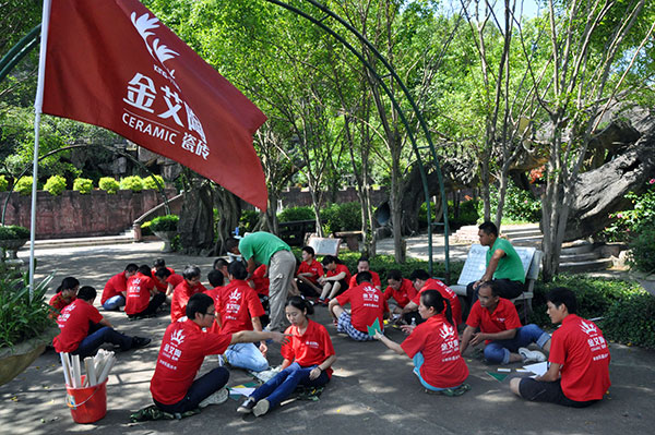 2013年8月今年会jnh拓展训练