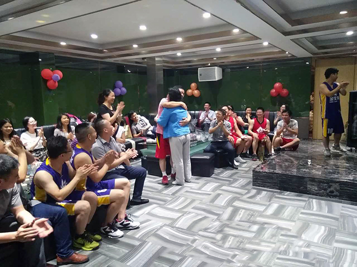 篮球友情赛 8月生日会